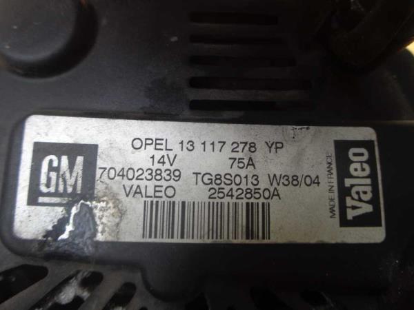 ALTERNATEUR 75A/90A FIAT / LANCIA / OPEL / SUZUKI 1.3CDTI/MULTIJET - Vue 4